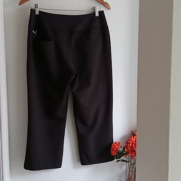 Puma | Black Golf /Yoga Capri Pants - Picture 4 of 7